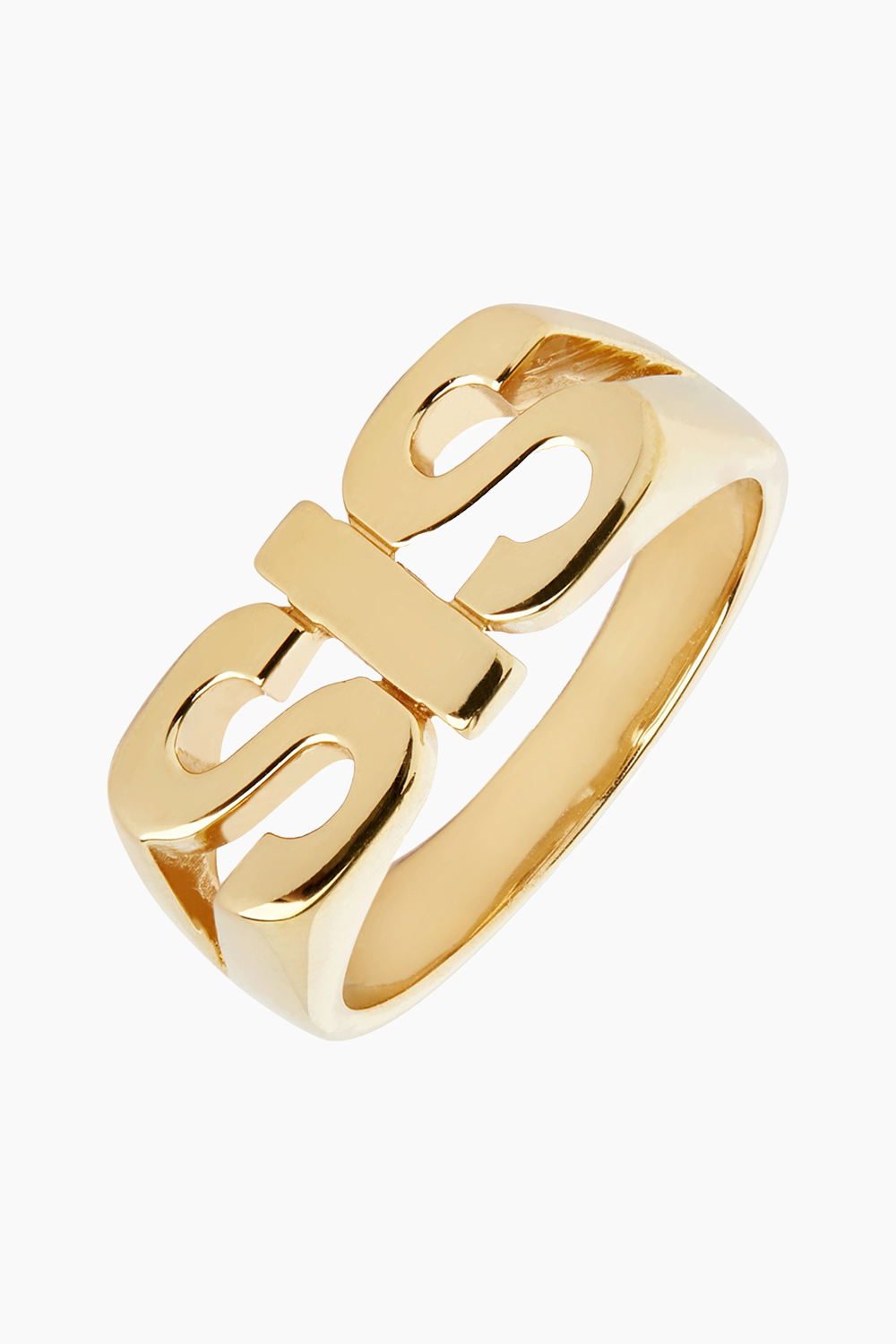 Se Sis Ring - Goldplated Silver - Maria Black - Guld 54 hos QNTS.dk