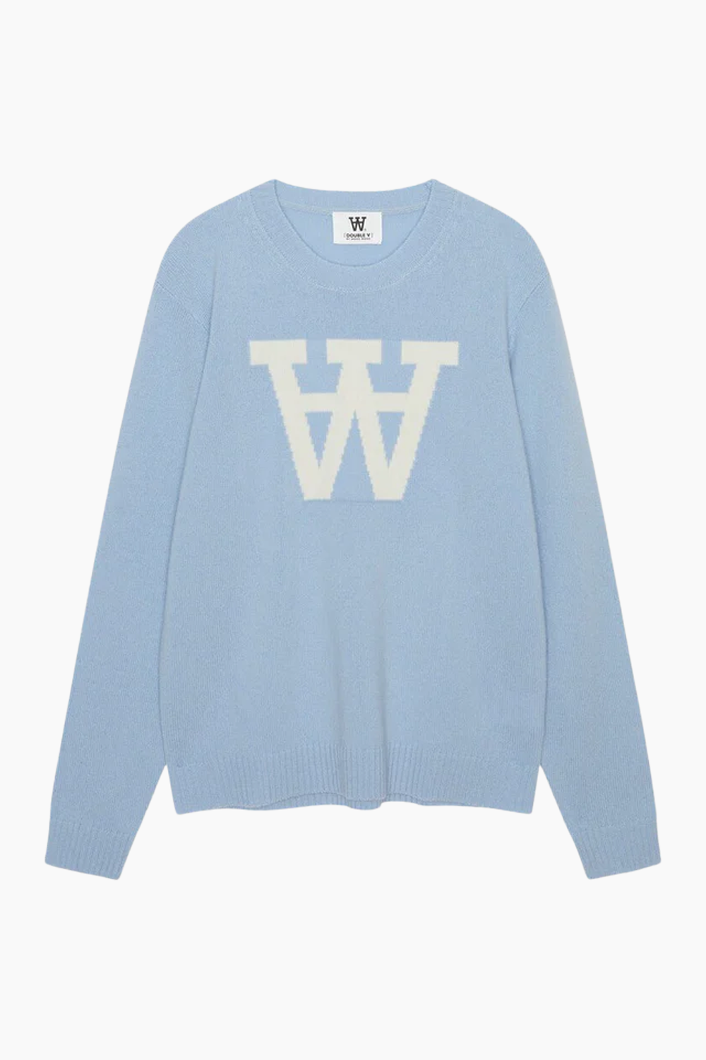 Billede af Tay AA Lambswool Jumper - Blue - Wood Wood - Blå XS