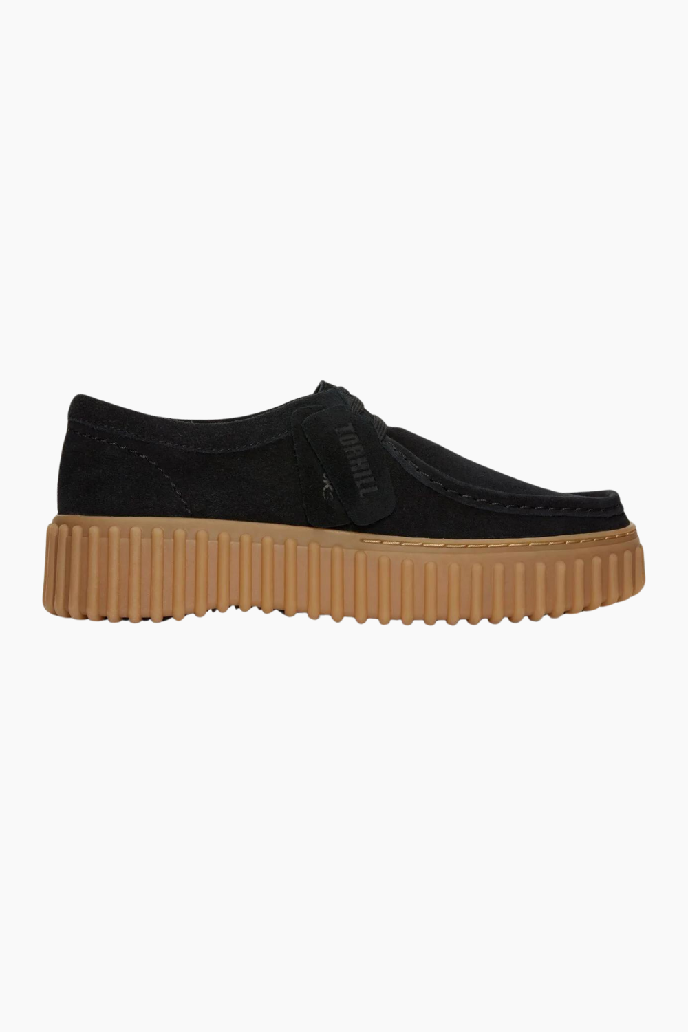 Billede af Torhill Bee - Black Suede - Clarks Originals - Sort 41