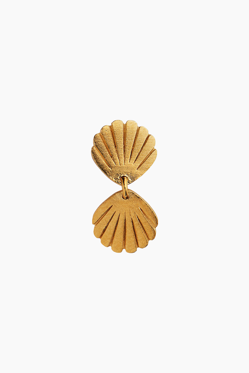 Billede af Two Petit Shell Earring - Gold - Stine A