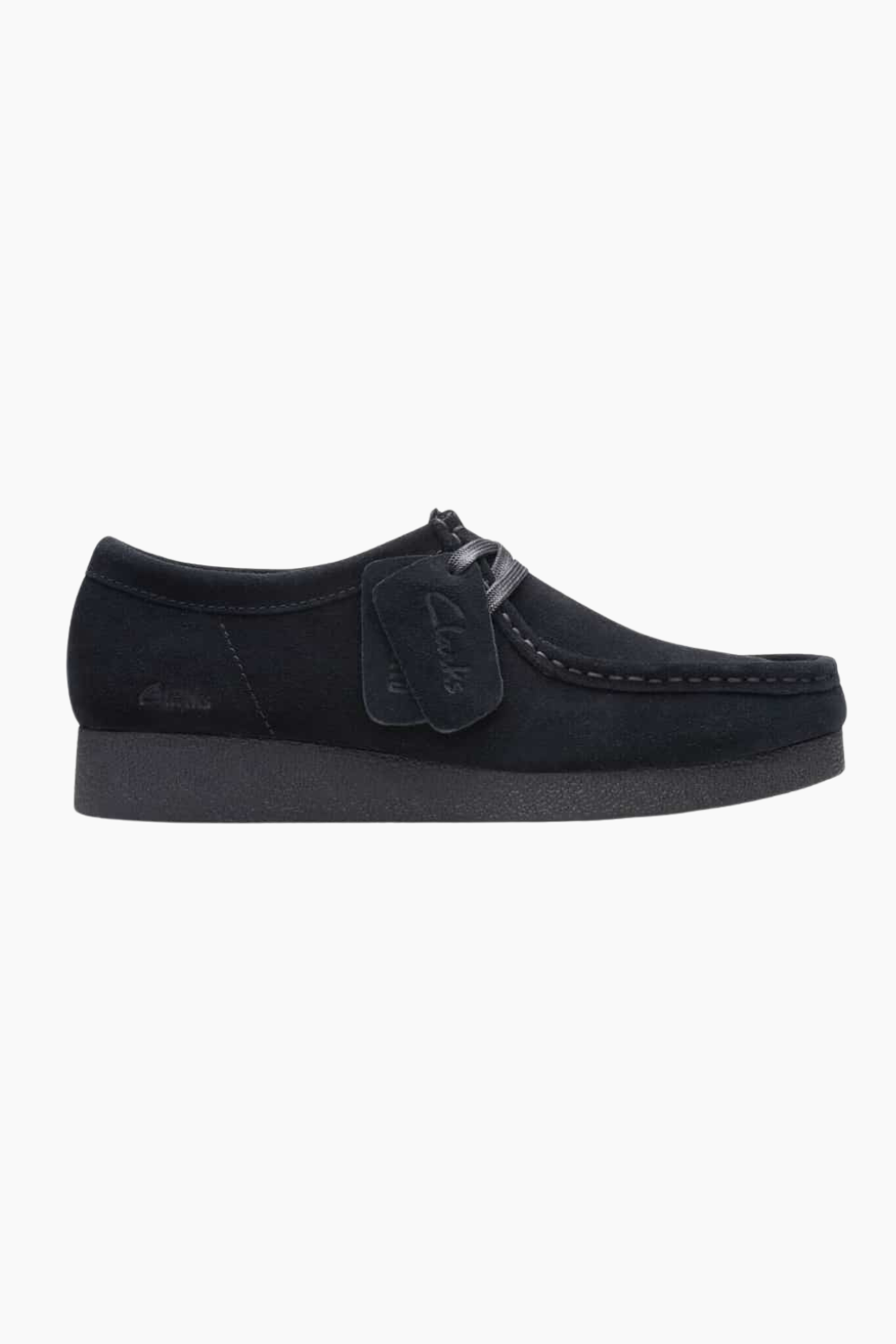 Se Wallabee - Black Suede - Clarks Originals - Sort 37 1/2 hos QNTS.dk