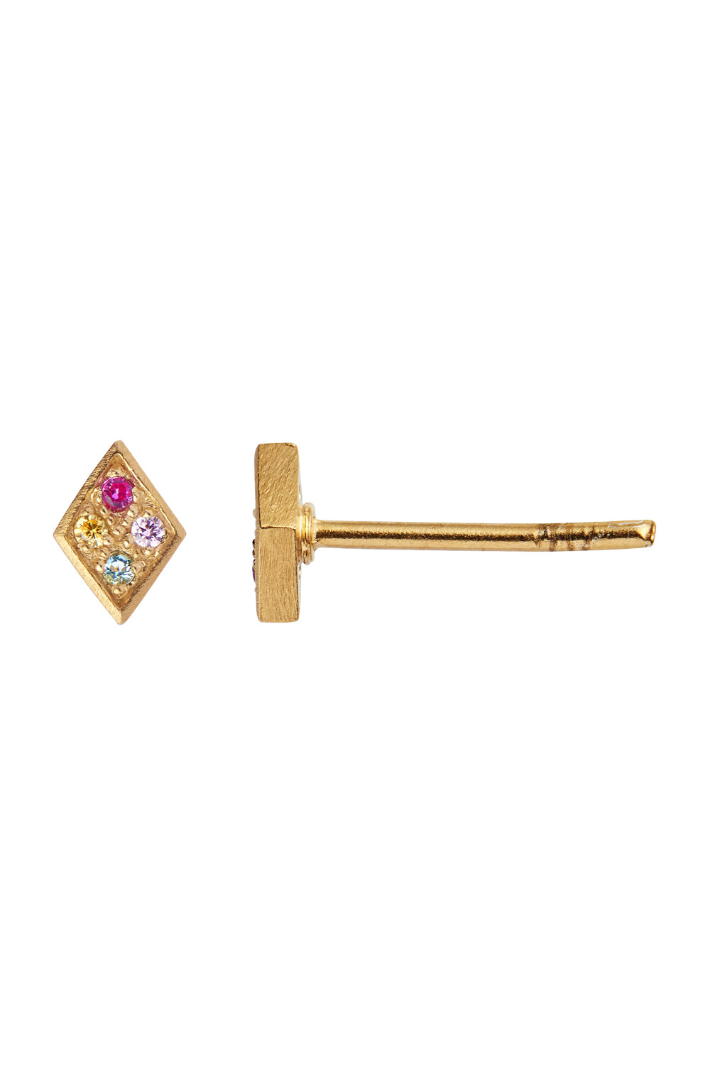 Se Petit Candy Harlekin Earring - Gold - Stine A - Guld One Size hos QNTS.dk