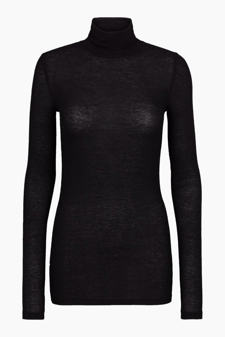 Angela rollneck - Sort - Bruuns Baazar - Sort XL