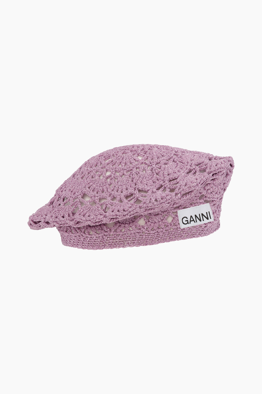 Billede af Beret - Light Lilac - GANNI - Lilla One Size