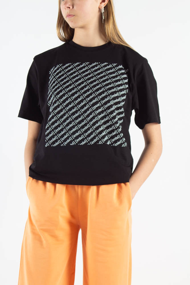 Elisa T-shirt - Black - irréel - Sort XS