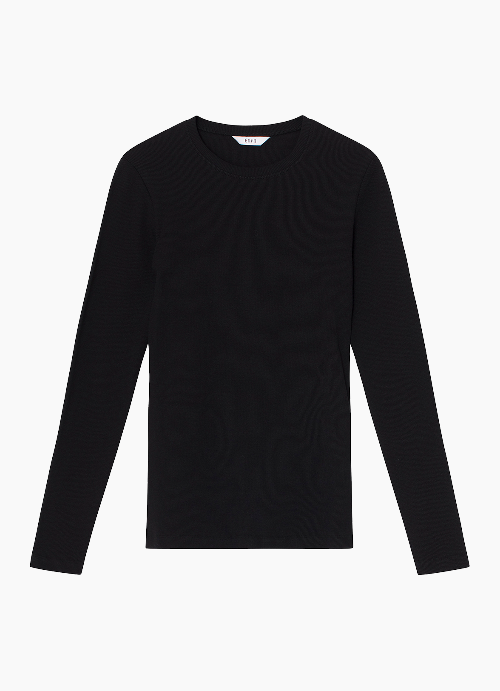 Billede af Enally LS O-N Tee - Black - Envii - Sort XS