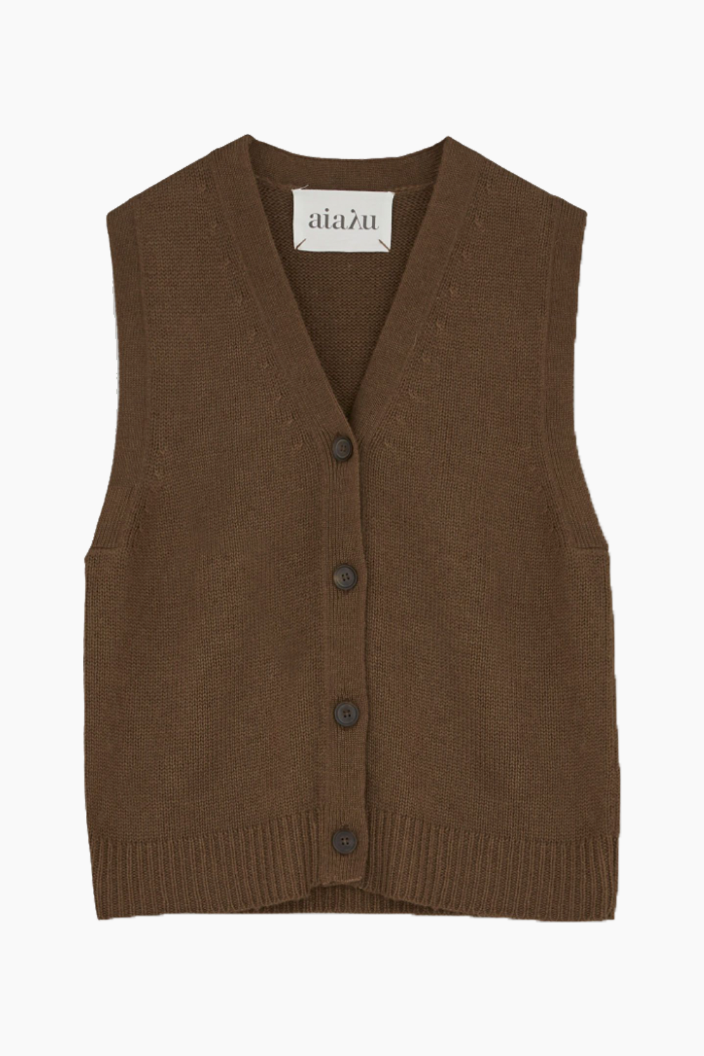 Gemma Vest - Brown Sugar - Aiayu - Brun M