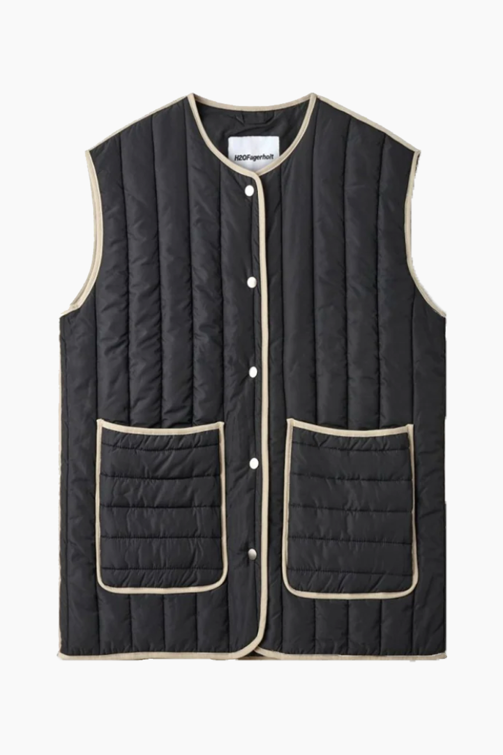 Se Meet Me In Madrid Vest - Black - H2O Fagerholt - Sort L hos QNTS.dk