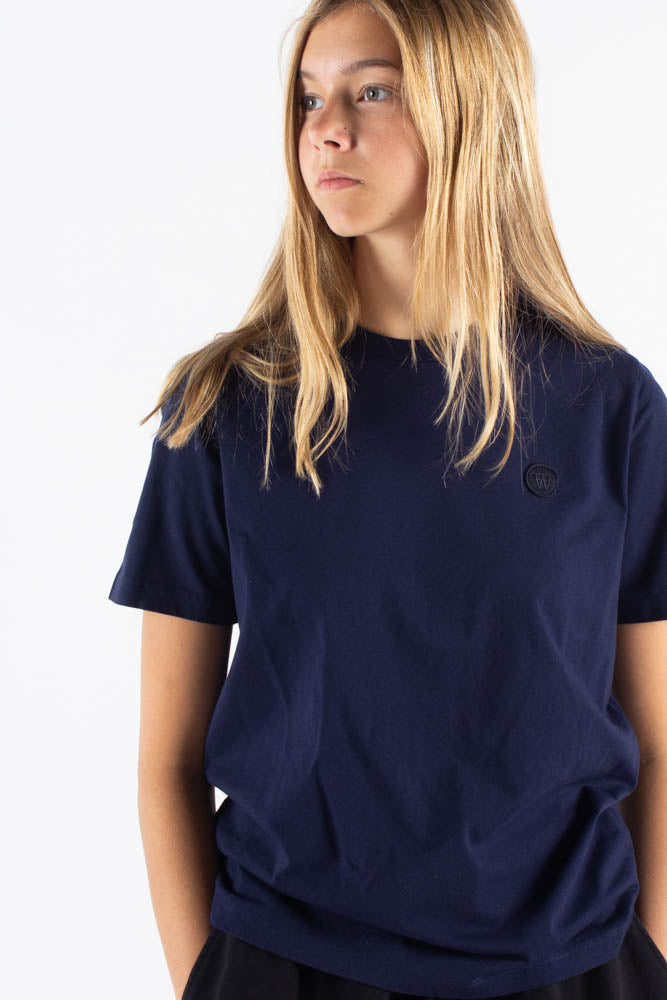 Mia T-shirt - Navy - Wood Wood - Navy XS