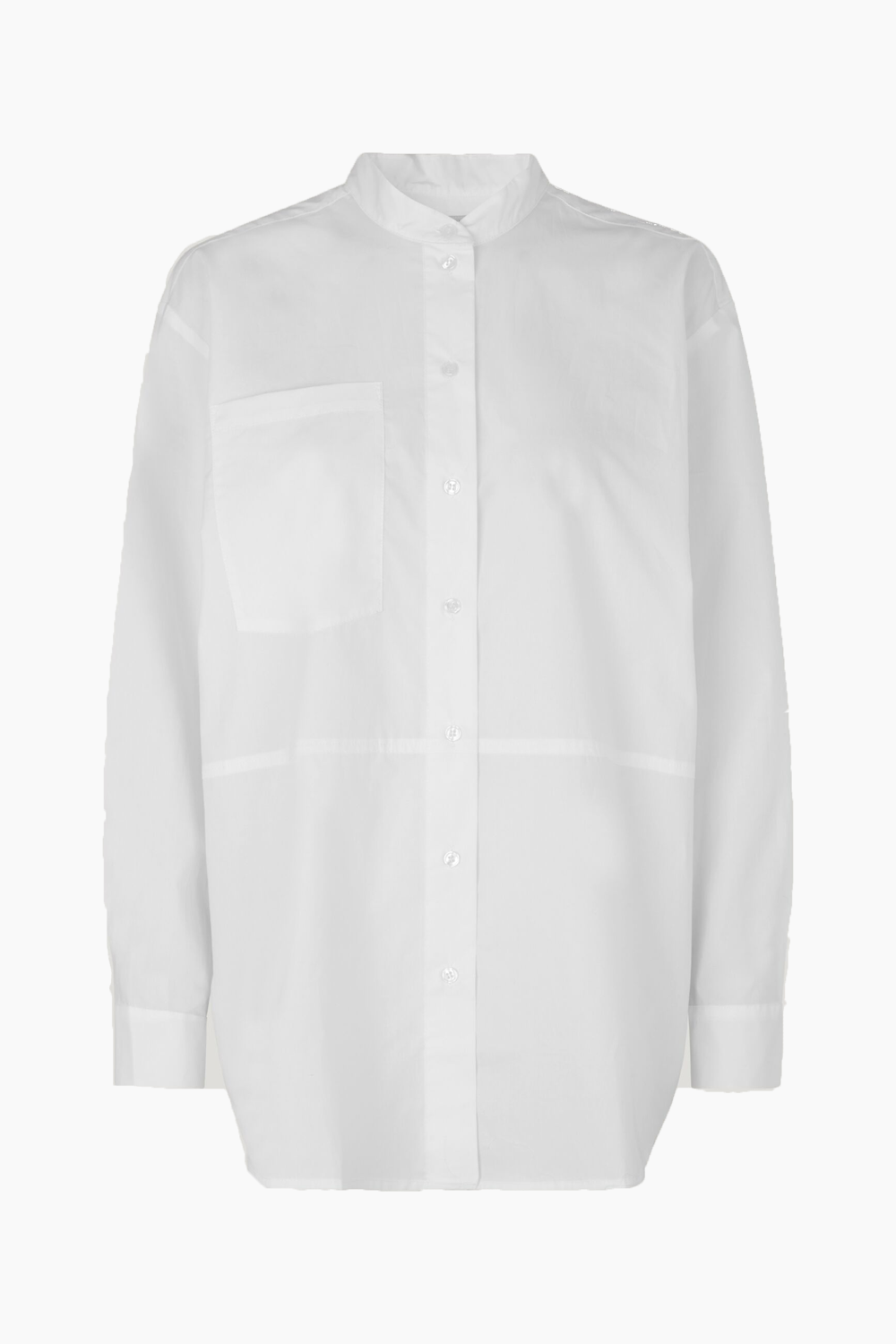 Se Moore Shirt - Bright White - Baum und Pferdgarten - Hvid XS hos QNTS.dk