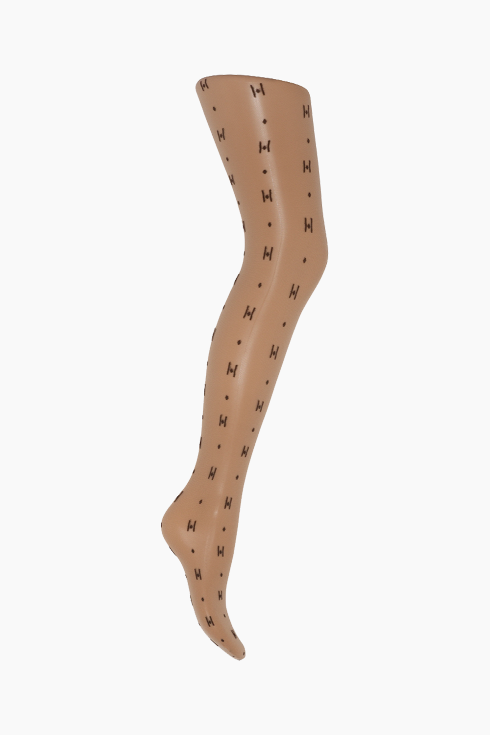 HTD Logo tights - Brown - Hype the Detail - Brun S/M