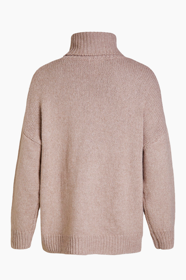 Objwilma knit L/S Pullover - Sphinx / Melange – QNTS.dk