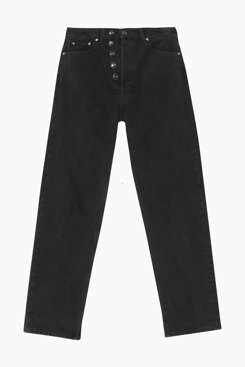 Se Figni Jeans - Washed Black/Black - GANNI - Sort 28/32 hos QNTS.dk