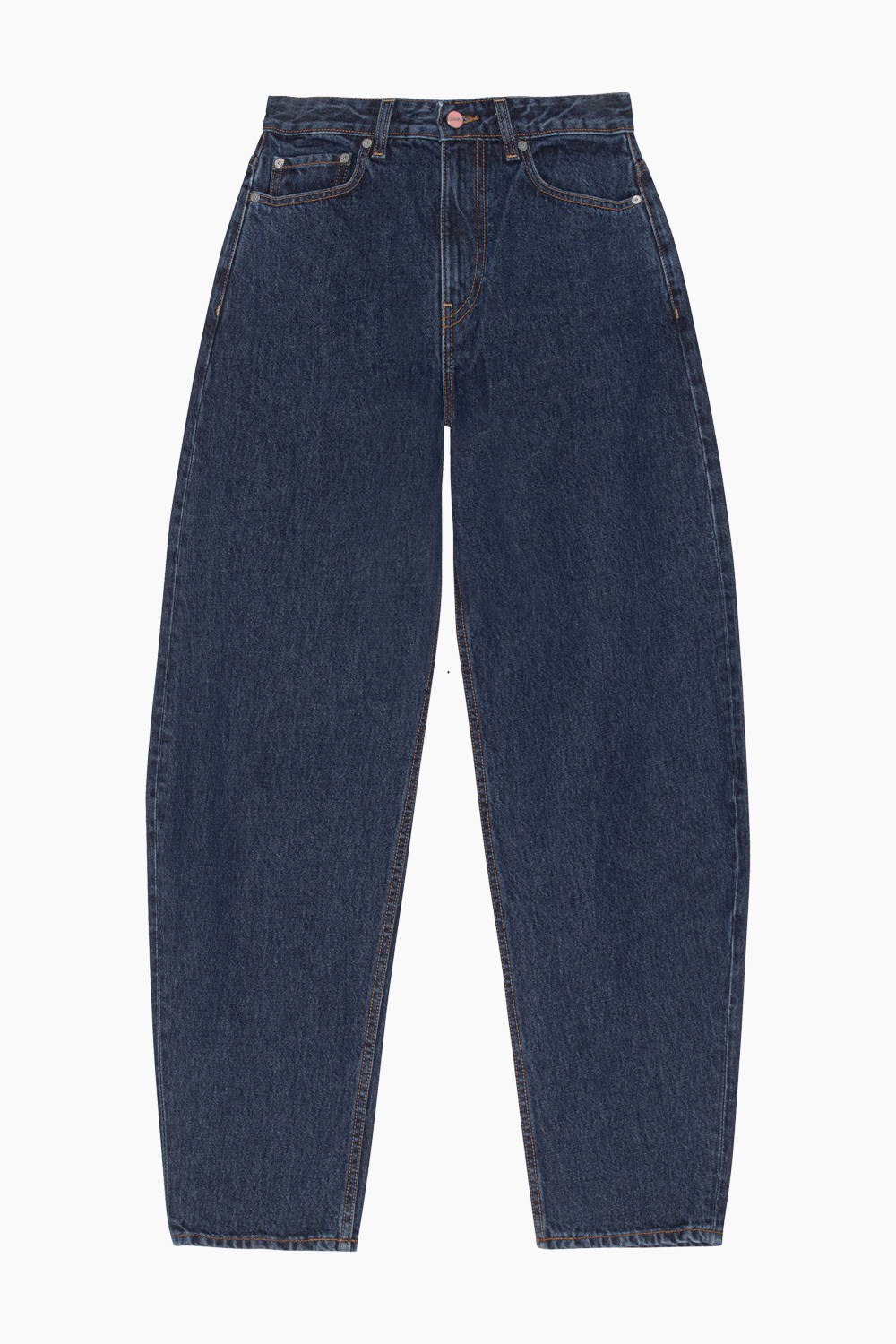Se Stary Jeans - Dark Blue Stone - GANNI - Blå 25/34 hos QNTS.dk
