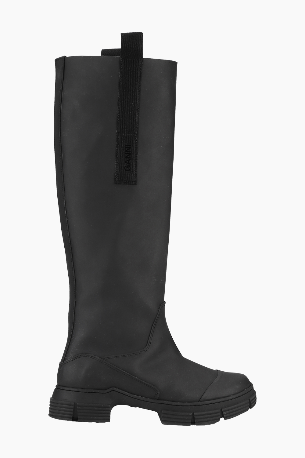 Se Rubber Country Boot - Black - GANNI - Sort 37 hos QNTS.dk