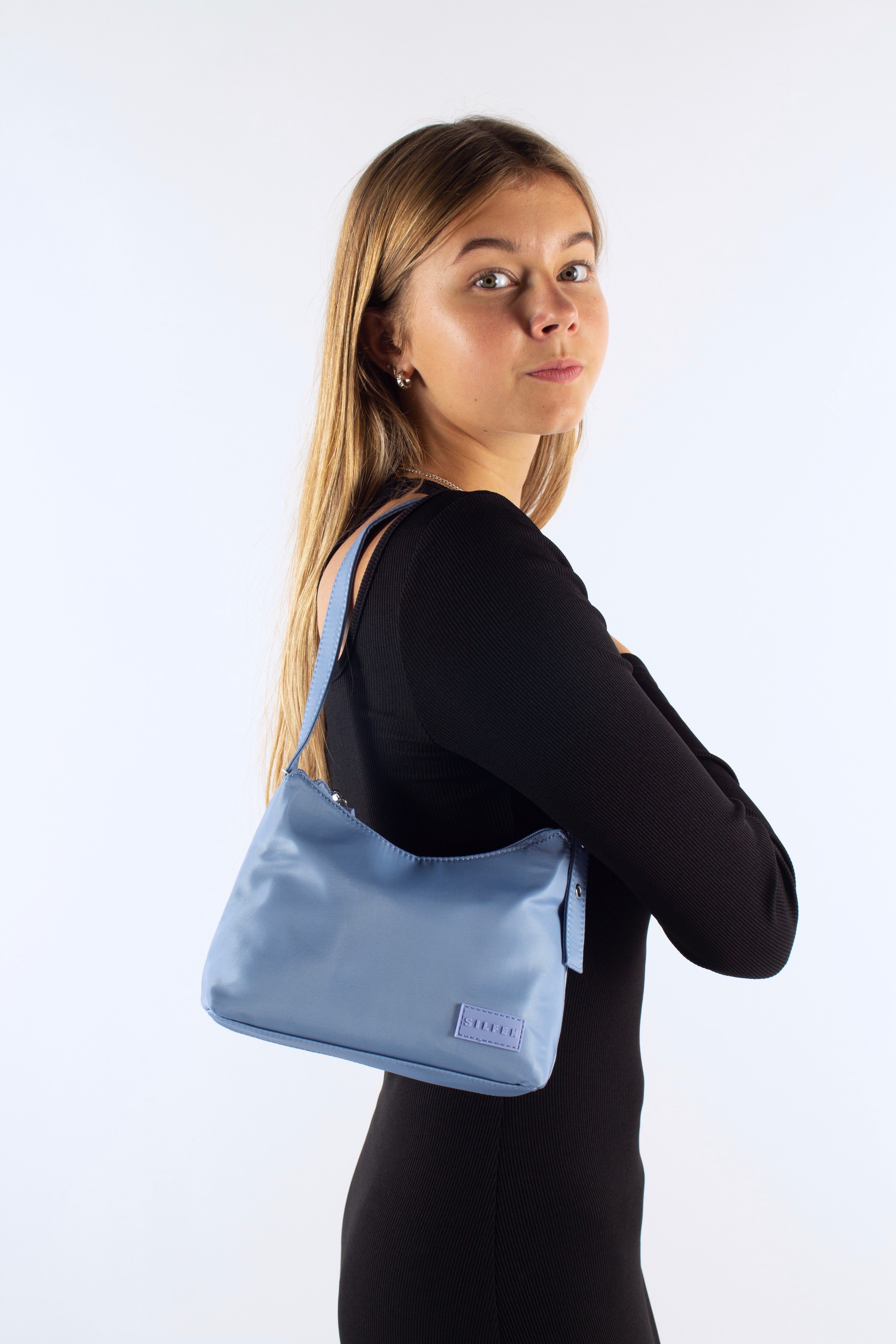 Ulla Shoulder Bag - Diner Blue Silfen Studio Blå One Size • 398.00 DKK