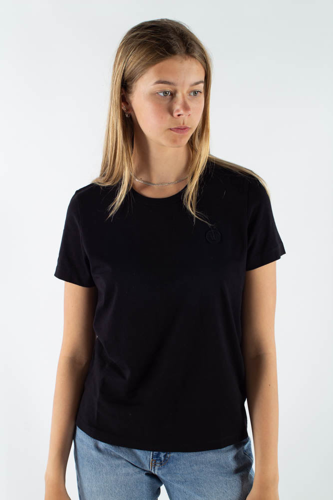 Uma T-shirt - Black/Black - Wood Wood - Sort S