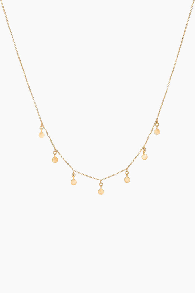 Billede af Raindrops Choker - Gold - ENAMEL - Guld One Size