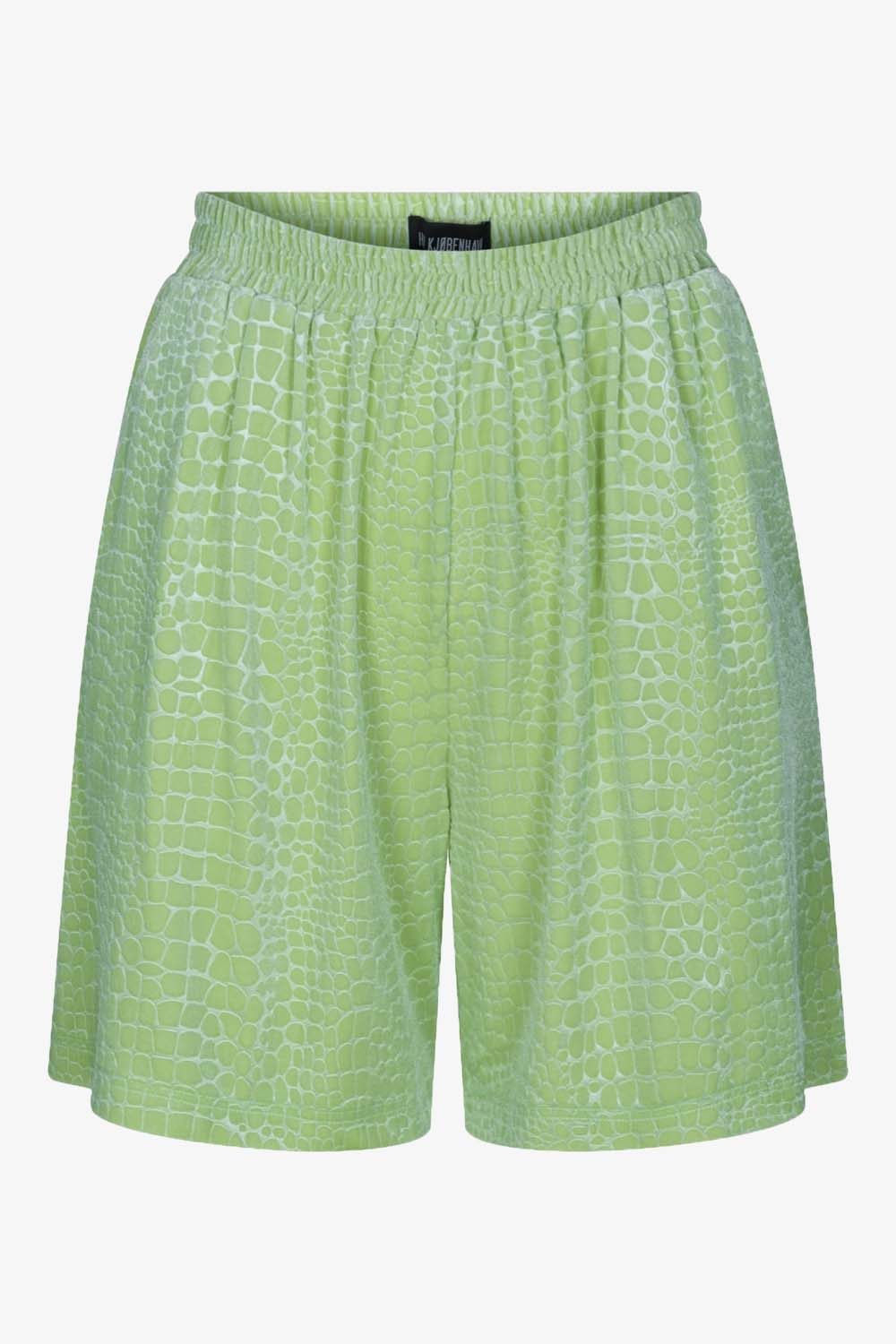 7: Wide Leg Shorts - Pale Green - Han Kjøbenhavn - Grøn M