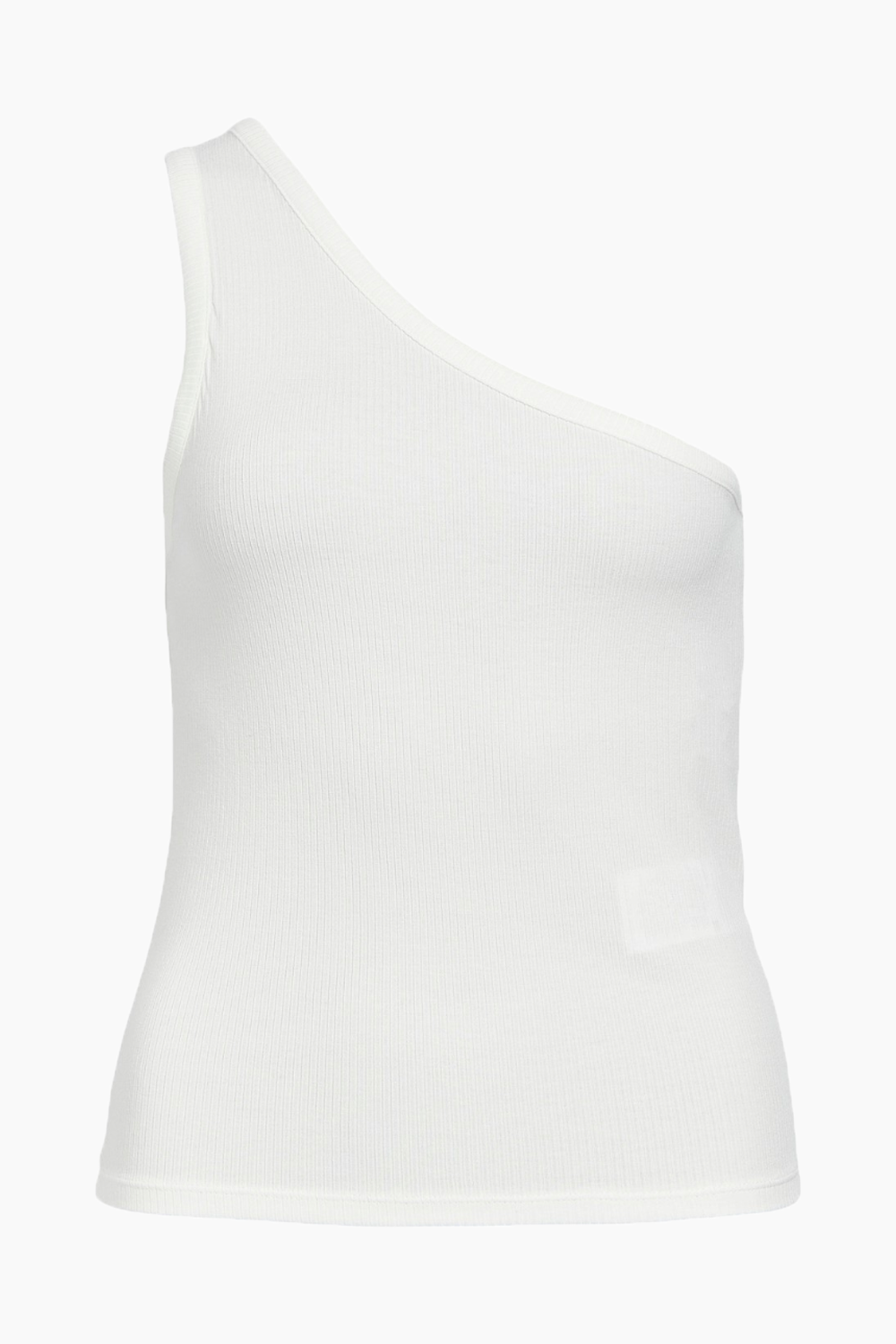 Se Objluca S/L One Shoulder Top - White - Object - Hvid XL hos QNTS.dk