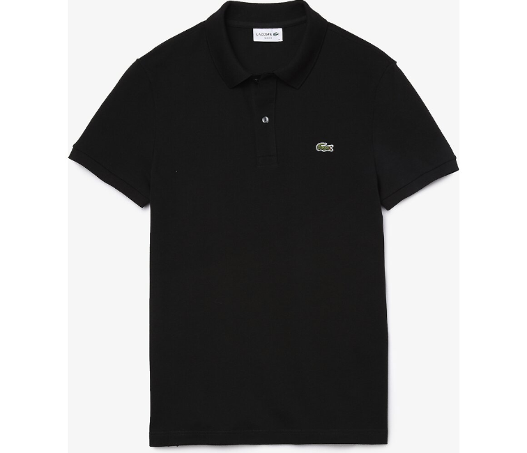 t shirt lacoste black