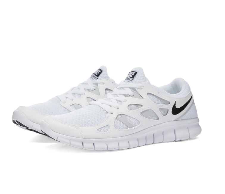 Nike Free Run 2 (White/Black) – ShoeGrab