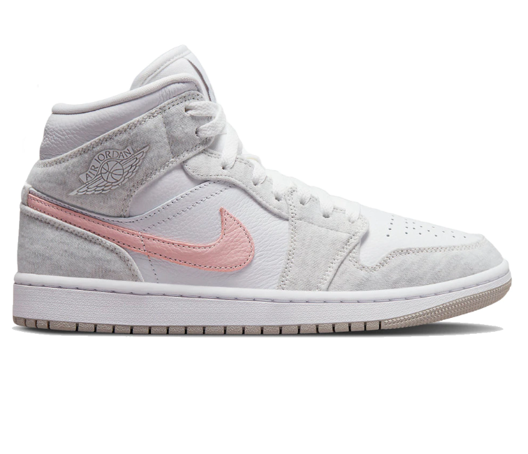 pink grey white jordans