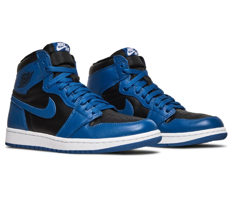 blue nike jordan 1 high