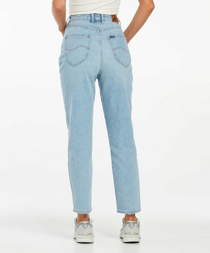 Lee Hourglass High Moms Jean (Frost Blue) at ShoeGrab