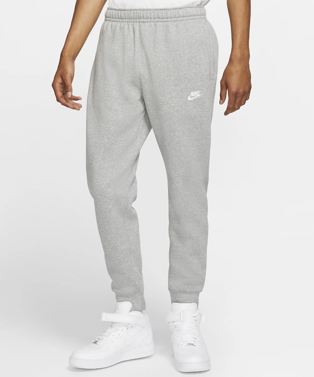 Official Nike Men’s Sportswear Club Fleece Joggers (Dark Grey Heather ...