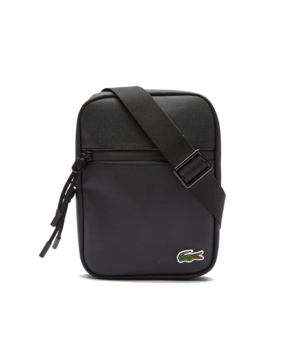 Lacoste Black 'The Blend' Monogram Backpack - ShopStyle