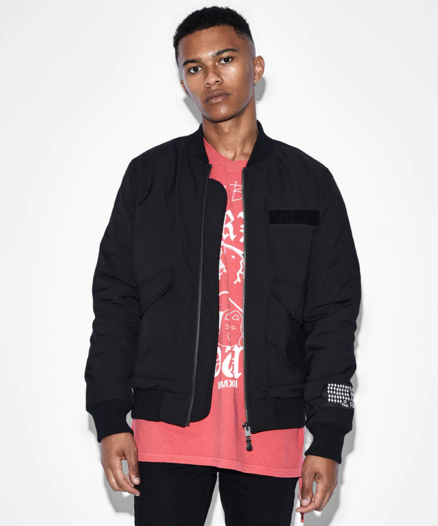 Ksubi Royalty Bomber Jacket (Black) – ShoeGrab