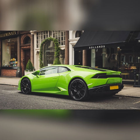 New Drip Paris Luxury Clothing Line All Drippin VIP Private Club Advantages - Luxury car Green Lamborghini