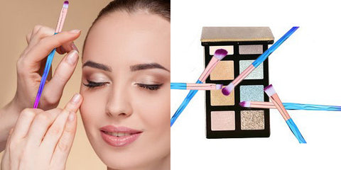 20 Pcs Nylon Eye Lip Makeup Brushes Set-11