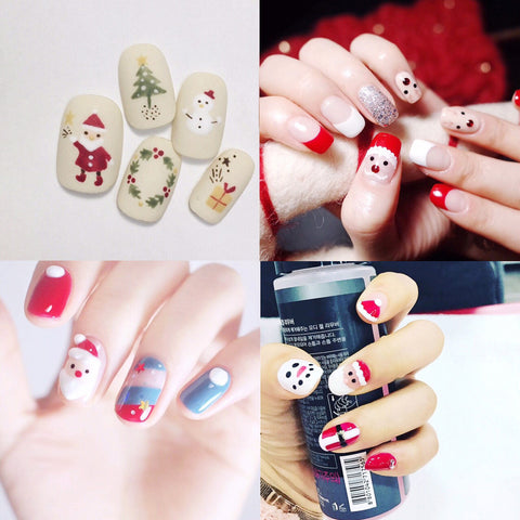 Christmas Cute Nail Art Design Awesome Nail Art Onto Your Hands