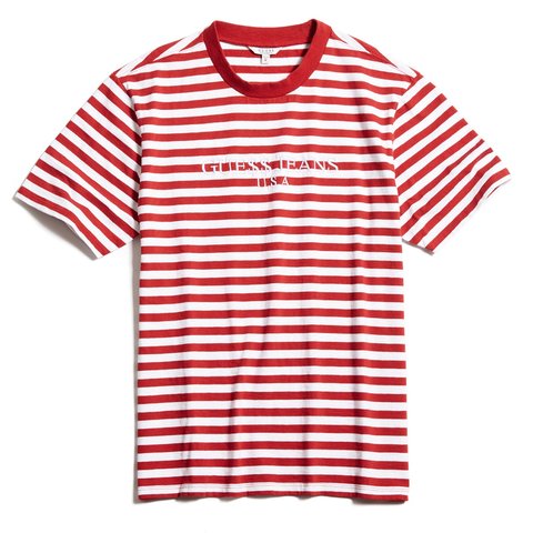Blot kokain Folkeskole Guess x Asap Rocky Stripe T Shirt – The Impossible Store
