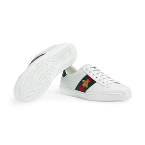 white bee new ace sneakers