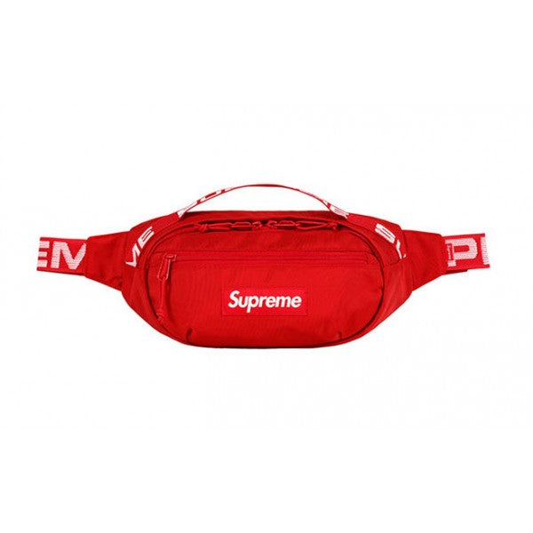 supreme bum bag red