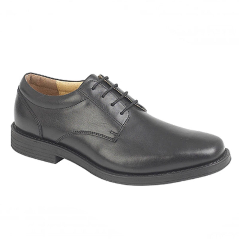 Tredflex TF3951A Black Mens Genuine Leather Lace Up Smart Formal Work ...