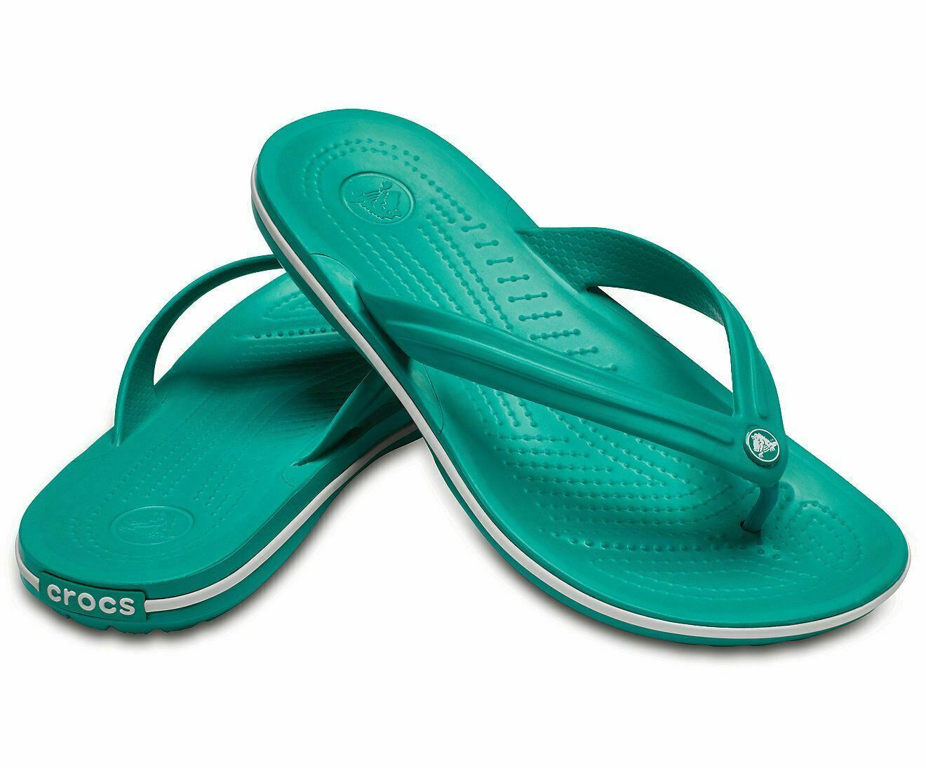 crocs crocband flip flops womens