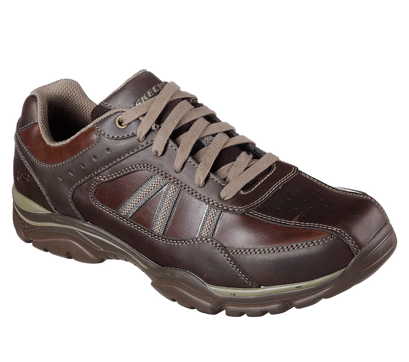 mens leather skechers