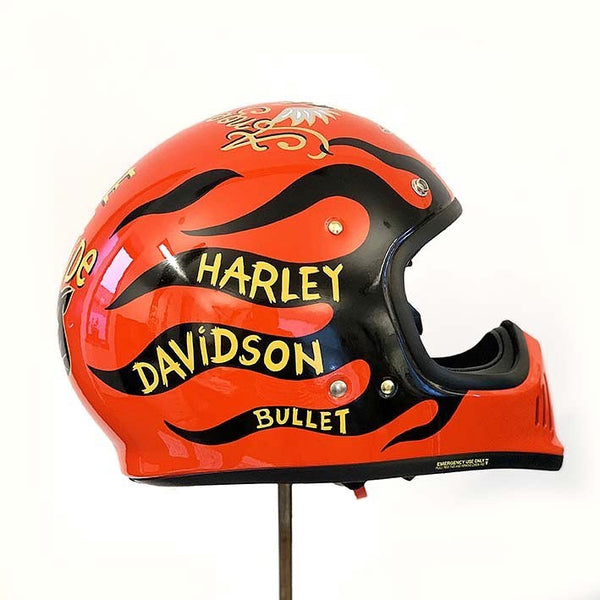 mama custom Helmet Harley Davidson