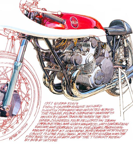 1957 Gilera 500-4