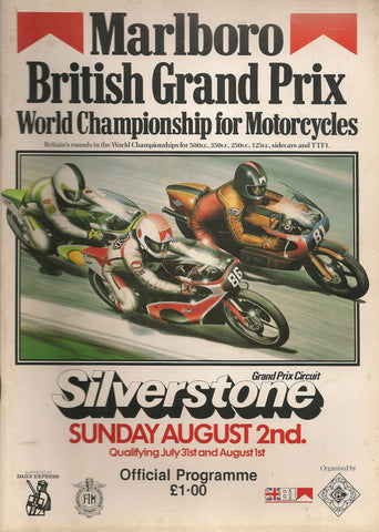 81 BRITISH MOTORCYCLE GP