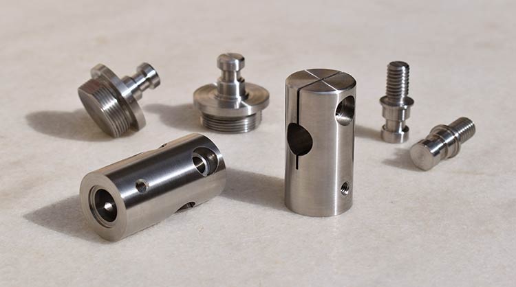 Halley R Lamp CNC machined components