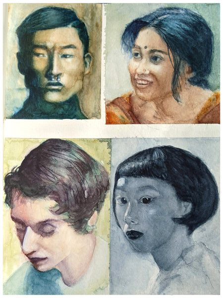 8. Four Portraits/Four Faces