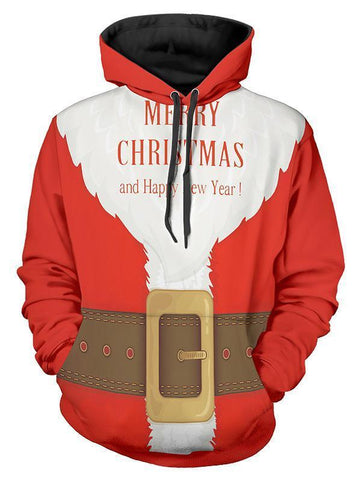 Christmas 3D Digital Hoodie