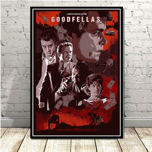 Classic Goodfellas Movie Various Wall Art Prints Gallery Wallrus Free Worldwide Shipping