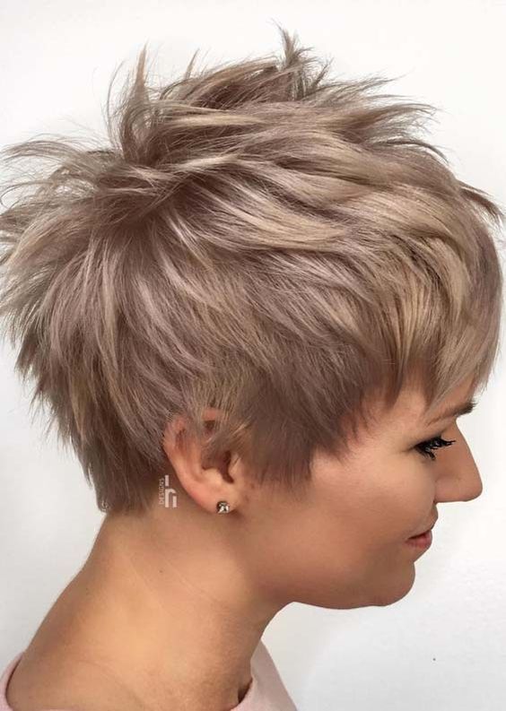 30 Funky Hairstyles for Short Hair - Look Bold And Hot | Funky short  haircuts, Funky short hair, Reverse gray hair