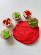 Load image into Gallery viewer, Christmas Playdough Stamps